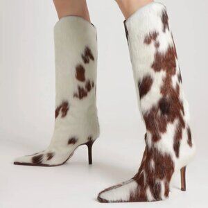 Maryana Calf Hair Wild Heeled Boot